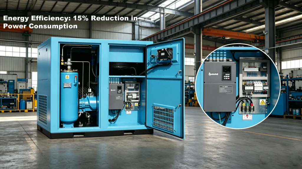Intelligent PM VSD Screw Air compressor-2